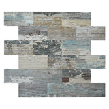 Art3d 5-Sheet (Pack Of 5) Wall Panel Wood, Green