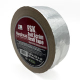 Nashua FSK FoilScrimKraft Insulation Jacketing Tape, 46m Length x 48mm Width, Aluminum