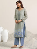 Libas Women'S Linen Kurta Set (99503 Off White L