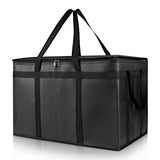 mosago Insulated Food Delivery Bag - Reusable Thermal Cooler Grocery Bags for Catering & Delivery, Retail Shopping Basket Bag, L