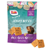 Dole for Pets Fruit Jerky Bites Dog Treats, Banana and Dragon Fruit, 6oz | Flavored with Real Fruits, No Wheat, Corn, Soy, Artif