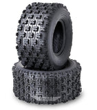 WANDA Set 2 Sport ATV Tires AT 20x10-9 P357 GNCC (Grand National Cross Country) Race Tire 0.71 lugs 10081