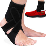 Omeer Right Foot AFO Foot Drop Brace For Walking With Shoes, Socks, Or Barefoot Provides Foot Drop Support For Men Or Women And 