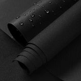 ANMINY 100% Waterproof Outdoor Fabric 5 Yards, 58 W 600D Marine Canvas Fabric with PVC Backing, Ripstop Upholstery Material by T