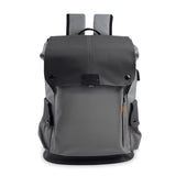 VOYAGER PARIS The Urbanite 15.6 inch Laptop bag | Vegan leather bags for men | Waterproof backpack | External USB port | Multi p