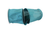 Reliant Ribbon 92975W-915-10F Dupioni Supreme Wired Edge Ribbon, 4 Inch X 10 Yards, Jade
