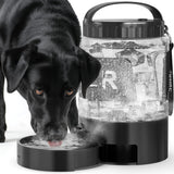 lesotc 95OZ Large Dog Water Bottle,Portable Travel Water Bowl for Dogs Camping Hiking Traveling Beach Park Accessories,Dog Water