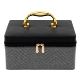 Hard Craft Large Capacity Cosmetic Bags For Womens Girls Bride Multi Functional Beauty Case Mirror Wedding Makeup Jewelery Brida