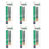 Schmidt Safety 888 Ceramic Rollerball Fine Point 0.6mm Plastic Tube, Black, 12 Pack Blister (SC58223)