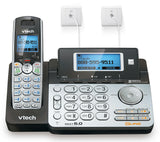 VTech 2-Line Cordless Phone for Small Business or Home with Answering System and Mailbox on Each Line, Caller ID/Call Waiting, I