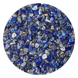 LAIDANLA Lapis Lazuli 400pcs Natural Chip Stone Beads 5-8mm Healing Crystal Irregular Gemstones Drilled DIY Loose Rocks Bead Cry
