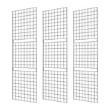 7RiversART Grid Wall Commercial Grade Gridwall Panels - Heavy Duty Grid Panel for Any Retail Display Wall Grid 2' Width x 7' Hei