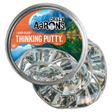 Crazy Aaron's Thinking Putty - Liquid Glass - See-Through Putty for Kids and Adults in a 4 Tin - Creative and Endless Fun, Stres