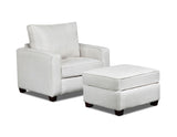 American Furniture Classics Relay Linen Upholstered Chair, Soft Washed Cream Tweed