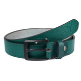 Rizoro Genuine Imported Spanish Formal Leather Belt For Men With Pin Zinc Buckle (Belt Length 46 Inches) (Waist Adjustable 40