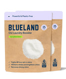 BLUELAND Oxi Laundry Booster Powder Refill 2-Pack, Spring Bloom Scent, 50 Loads, 35.2 oz, Plastic-Free Eco Friendly Oxy Cleaner 