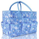Cupohus Craft Organizer Tote Bag - Art Organizer, Craft Caddy with Multiple Pockets, Large Capacity Supply Storage Bag for Sewin