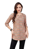 SMOWKLY Ethnic Kurta || Printed Cotton Kurta || Womens Casual wear || Colorful Traditional top || Comfortable Womens Fashion || 