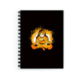 Plan To Gift Notebook For Students Magic Girl Notebook Wire Bound Spiral Printed Pages:160 (Size A5)