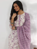 Libas Women'S Pure Cotton Kurta Set (49070_Off White Off White L