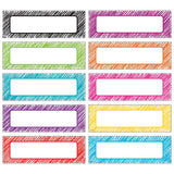 Teacher Created Resources Tcr77388-3 Scribble Labels Magnetic Accents, Assorted Colors, 20 Per Pack, 3 Packs