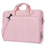 MOSISO 360 Protective Laptop Shoulder Bag Compatible with MacBook Air 15 M4 A3241 M3 A3114 M2 A2941/Pro 16 inch M4 M3 M2 M1, 15-