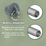 Sunshade Replacement Accessories, Metal Ring Installation Bracket, Universal for Coolaroo External Roller Blinds, Sunshade Curta