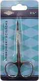 Havels Double Curved Embroidery Scissors 3.5Inch Large Finger Loop, Acrylic, Multicoloured