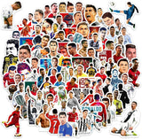 Ronaldo Stickers Pack 40 Pcs Waterproof Vinyl Football Stickers | Fifa World Cup 2026 Fan Collection For Laptop, Water Bottle,