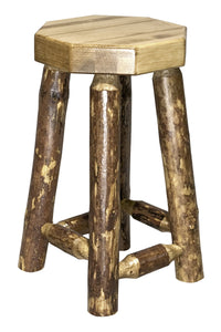 Montana Woodworks Glacier Country Collection Counter Height Backless Barstool