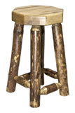 Montana Woodworks Glacier Country Collection Counter Height Backless Barstool