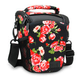 USA Gear DSLR Camera Case for Men and Women with Top Loading Accessibility, Adjustable Shoulder, Small Camera Sling Bag, Travel 