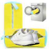 Suosec 2Pcs Yellow Shoe Washing Machine Bags For All Shoe Types