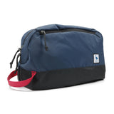 kalgoTeal Travel Toiletry Bag 8L, Large Packing Cube with Waterproof TPU Wet/Dry Compartment (03 Blue Abyss)