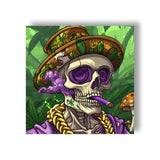 Wergund 5D DIY Diamond Art Skull, Diamond Art Kits for Adults Skull, Diamond Painting Full Drill Crystal Rhinestone Embroidery C