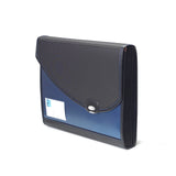Rapesco 0679 7-Part Business Expanding File Folder with Handle, A4+, Blue