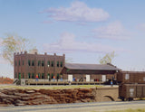 Walthers Cornerstone N Scale Model Water Street Freight Terminal Kit, 11 x 31/2 27.5 x 8.7cm