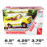 Amt 1977 International Harvester Scout Ii 1:25 Scale Model Kit