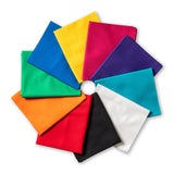 Connecting Threads 100% Cotton Fat Quarter Precuts - 10 Pieces - Solid Bright Color Assortment Bundle (Crayon Box)
