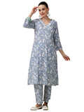 Libas Womens Printed Viscose Co-Ord Set For Women