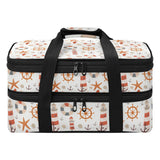 Eraedgza Nautical Elements Insulated Casserole Carrier for Hot Cold Dish