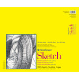 Strathmore 300 Series Sketch Pad, 14x17 inch, 100 Sheets, Glue Bound - Artist Sketchbook for Drawing, Illustration, Art Class St