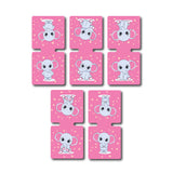 woopme Cute Little Elephant Magnetic Bookmark for Students Kids Book Lovers Readers Gift Magnetic Page Clips Folding 4 PCs