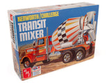 Round 2 Unknown AMT Kenworth/Challenge Transit Cement Mixer 1:25 Scale Model Kit (AMT1215)