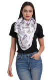 Axolotl Premium Silky Japan Satin Square Women Scarf