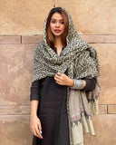 Anni Designer Women'S Rayon Blend Solid Anarkali Kurta With Pant & Dupatta (Jamana Black-Vks02_3Xl_Black_Xxx-Large),Black,3XL,,,