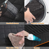 HNCPSY SUV Cargo Liner for Dog Car Seat Cover for Pets Waterproof Cargo Cover Dog Seat Mat for SUVs Sedans Vans with Bumper Flap