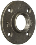 Floor Flange Black1-1/4 (Pack Of 1)