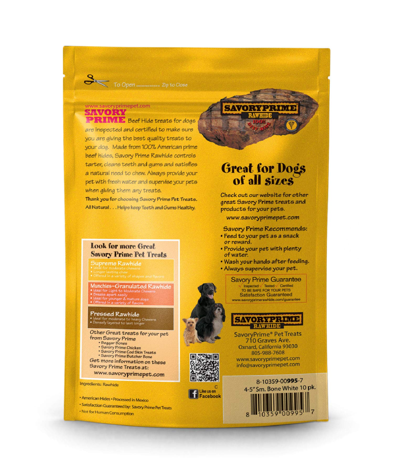 Savory Prime Small Bone Value Pack White
