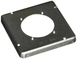 RACO 888 Raised Square Exposed Work Cover, 25/8 in Dia L X 411/16 in W X 1/2 in T, 411/16, Gray